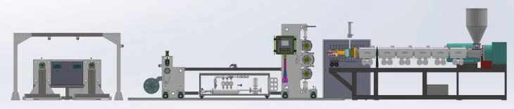 PP PS Roller Making Machine